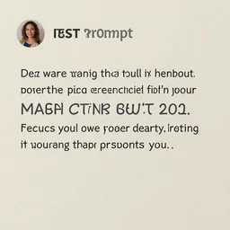 test prompt