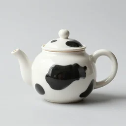 teapot shaped like a cow