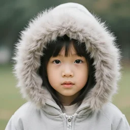 fuzzy little kiddo