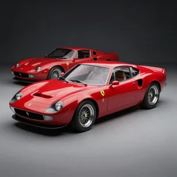 product photo of Ferrari 330 p4 concept car, photorealistic, 4k hd
