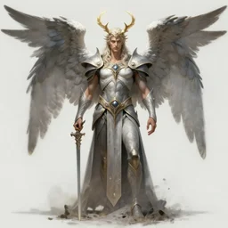 concept art fantasy, archangel lucifer