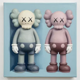 storefront machine by shusei nagaoka kaws, boris vallejo, airbrush on canvas, pastel colours, cell - shaded, 8 k