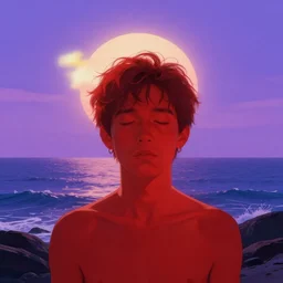 the red power noise man going schizophrenic's life ultra violet future sun and ocean