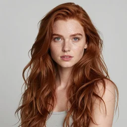 a very beautiful ginger girl