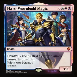hero world magic : the gathering, behance hd by jesper ejsing, by rhads, makoto shinkai and lois van baarle, ilya kuvshinov, rossdraws global illumination