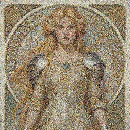 front facing centered portrait, Imogen Poots as a paladin, blonde hair, Art Nouveau, beautiful retro Fantasy heroine 1985, intricate, elegant, highly detailed, centered, digital painting, trending on artstation, concept art, smooth, sharp focus, illustration, art by raphael lacoste, eddie mendoza, Mucha, alex ross, WLOP