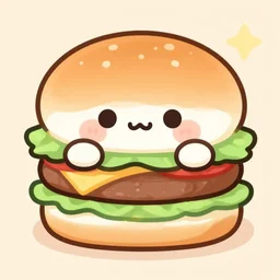 cute burger