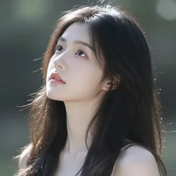 beautiful Scottish young woman with dark hair and pale skin, slight, delicate, volumetric lighting, uplifting , anima, anima