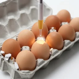 a egg candling, 8k