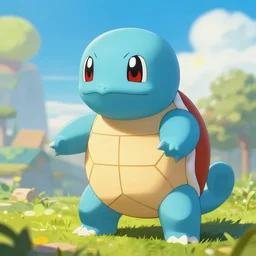 pokemon squirtle, style game square enix life, trending on artstation, painted by greg rutkowski, render naughty dog, octane render, detailed