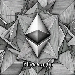 “geometrically incomprehensible surreal order of Ethereum, extremely high detail, photorealistic, intricate line drawings, dotart, album art in the style of James Jean”