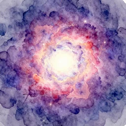 the canvas that is a portal to another universe, film photography watercolored misty vibrant artstation 8k