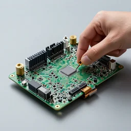 person made out of motherboards, circuitry exposed, high detail, award winning, 4 k