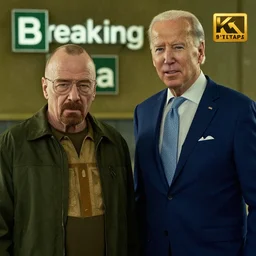 film still of joe biden as saul goodman in breaking bad tv show, 8 k