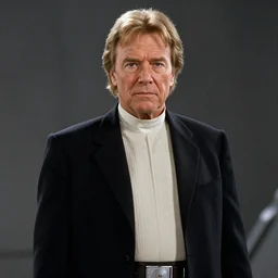 tommy lee jones in star wars, movie still frame, hd, remastered, movie grain, cinematic lighting
