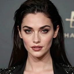 portrait of megan fox vampire, dark, piercing eyes, gentle expression, elegant clothing, photorealistic, highly detailed, artstation, smooth, sharp focus, art by michael whelan, artgerm, greg rutkowski and alphonse mucha