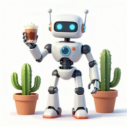 🤖 🔥 🌵 ☘ 📍 hyperdetailed illustration trending on artstation