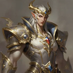 painted portrait of mordekaiser, divine god, entity, powerful, divine, upper body, fantasy, intricate, elegant, highly detailed, digital painting, artstation, concept art, smooth, sharp focus, illustration, art by riot games
