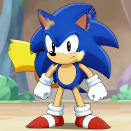 sonic the hedgehog as a Pokémon, Pokémon animated tv show, 1996