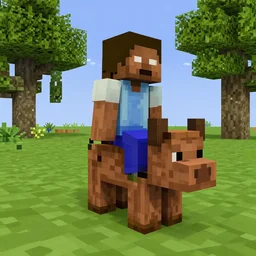 hog rider in minecraft