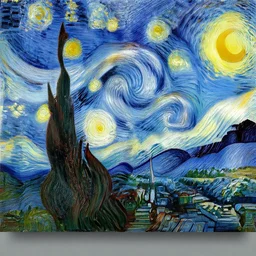 book cover designed by van gogh