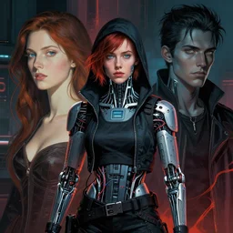 cameron monaghan as a cyberpunk hacker, wires cybernetic implants, by esao andrews, jenny saville, james jean, dark art