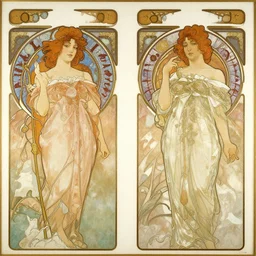Krenz Cushart, Greg Rutkowski, Alphonse Mucha