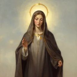 holy catholic saint by Lisa Frank