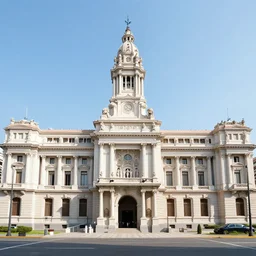 Buenos Aires city hall,digital art