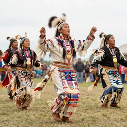 movie still of native americans dancing in a pow wow, intricate pow wow regalia, dessert, golden hour, cinematic lighting, critically acclaimed, hd, movie directed by zack snyder and james camerom