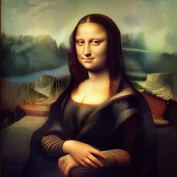the model of the Mona Lisa in real life, portrait photo