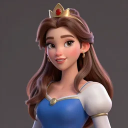 a portrait of princess Apple, concept art, trending on artstation 3D, Octane Render