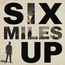 album art cover, six miles up