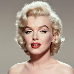 1980s photo, a 1980s young woman who is Marilyn Monroe, pleasing face
