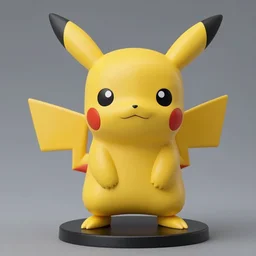 stylized pokemon vinyl figure, figure photography, high details