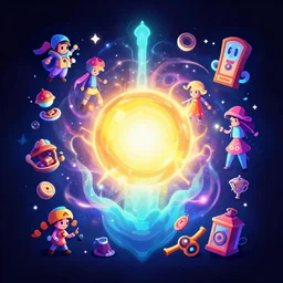 magic skill danger sense inside matrix deepdream radiating a glowing aura stuff loot legends stylized digital illustration video game icon artstation lois van baarle, ilya kuvshinov, rossdraws,