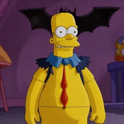 still image of krusty the clown from the simpsons in the dark knight, cinematic, anamorphic, 8 0 mm f / 2. 8, real, 3 5 mm film, movie