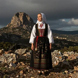 sardinian traditional dress