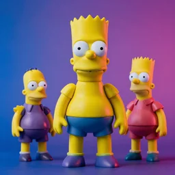 cronenberg flesh monster bart simpson by wayne barlow and greg rutkowski and donato giancola, action figure, sofubi, studio lighting, colored gels, colored background, xf iq 4, 1 5 0 mp, 5 0 mm, f 1. 4, iso 2 0 0, 1 / 1 6