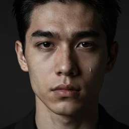 portrait, detailed, realistic, dark,