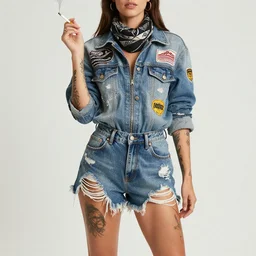 anne winters as a wanderer with tattooed arms and legs wearing a scratched and partially ripped aviator outfit full of patches, sometimes wearing a scarf, smoking a cigarette, and wearing long and old leather boots, character sheet, details, props, concept design, contrast, kim jung gi, greg rutkowski, zabrocki, karlkka, jayison devadas, trending on artstation, 8 k, ultra wide angle, pincushion lens effect