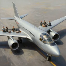 concept art of aircraft, highly detailed painting by dustin nguyen, akihiko yoshida, greg tocchini, greg rutkowski, cliff chiang, 4 k resolution, trending on artstation, 8 k