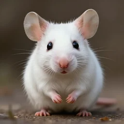 portrait of a noble mouse, white face, cute, detailed fantasy concept art by greg rutkowski