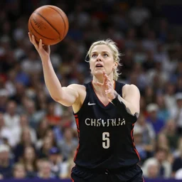 jacinda ardern playing basketball