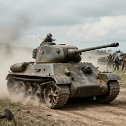 world war 2 eastern front tank battle