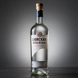 A studio portrait a bottle of vodka, highly detailed, bokeh, 90mm, f/1.4