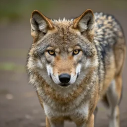 a feline wolf - cat - hybrid, animal photography, animal documentary
