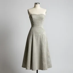 a dress made of cement, on a manequinn, studio photography