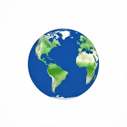 minimalist design, simple, beautiful, flag of the earth