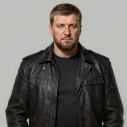 leader pf chechnya ramzan kadyrov as a t - 8 0 0 terminator, highly detailed, digital painting, artstation, concept art, matte, sharp focus, illustration, art by artgerm and greg rutkowski and alphonse mucha
